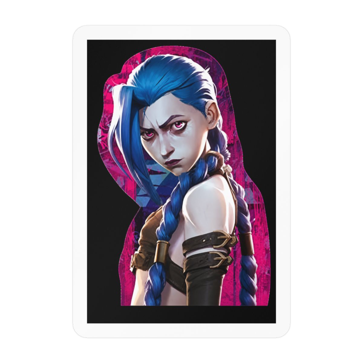 Jinx Arcane Sticker Decal Stickers Car Laptop 4.5"x5.5"
