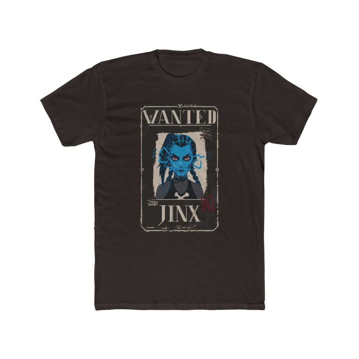 Arcane Jinx Wanted T Shirt - alternate angle 2, merchandise