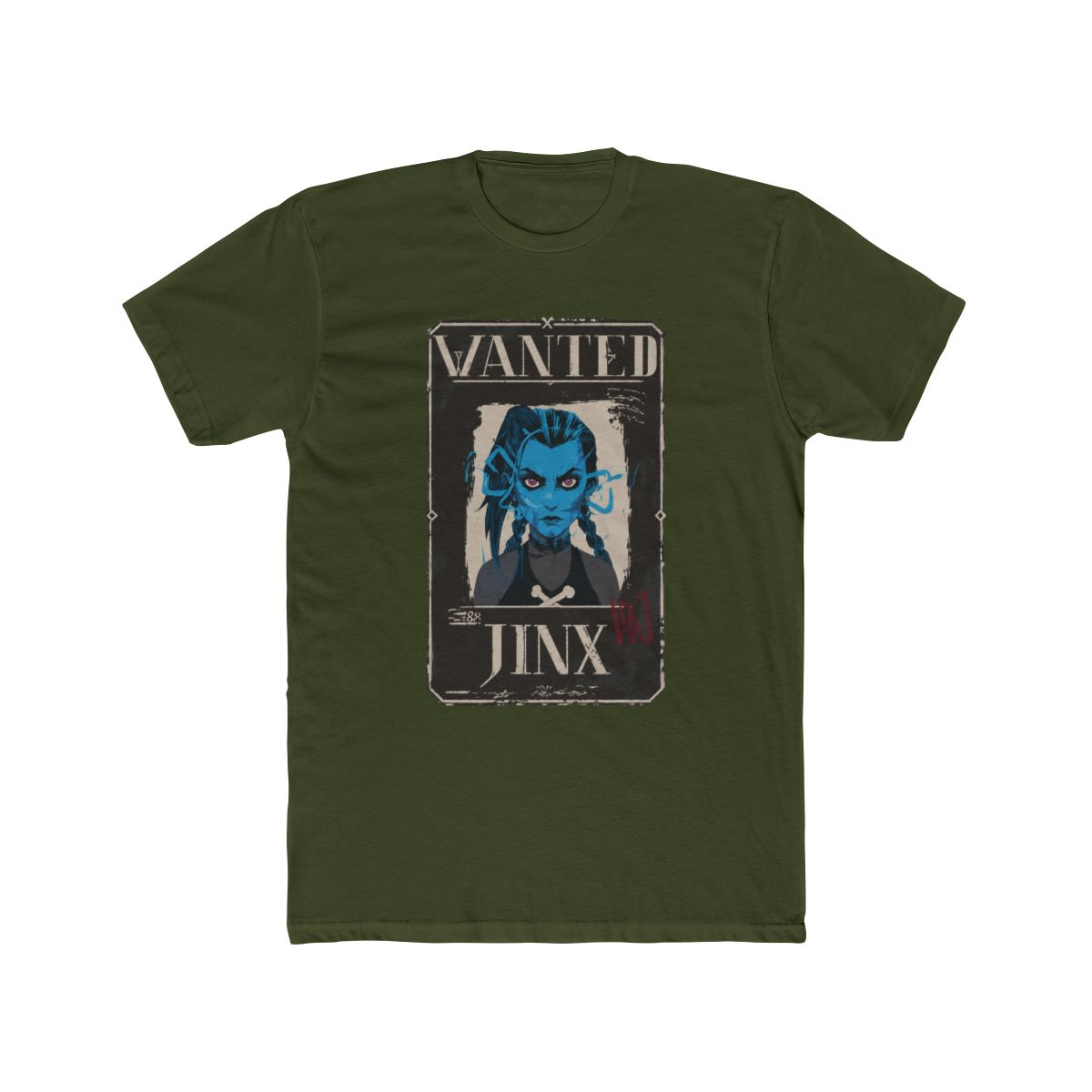 Arcane Jinx Wanted T Shirt - alternate angle 5, merchandise