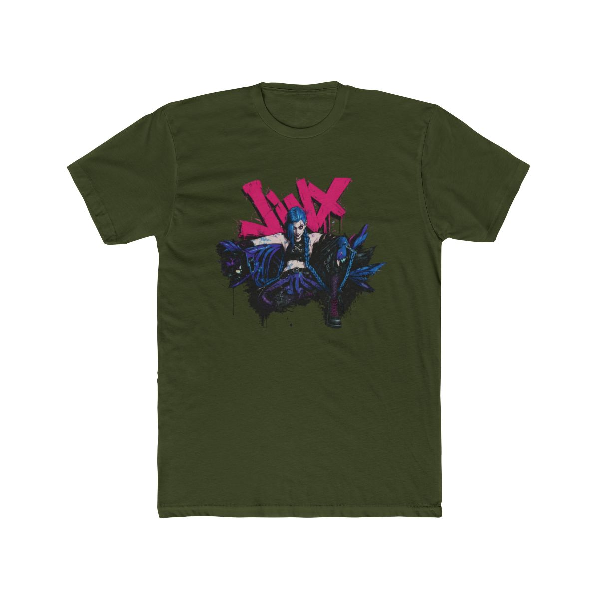 Arcane Jinx Mineral Wash T Shirt - alternate angle 4, merchandise