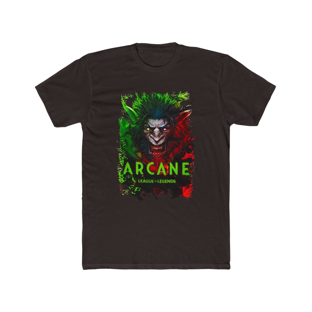 Arcane Vander Split Color T Shirt - alternate angle 2, merchandise
