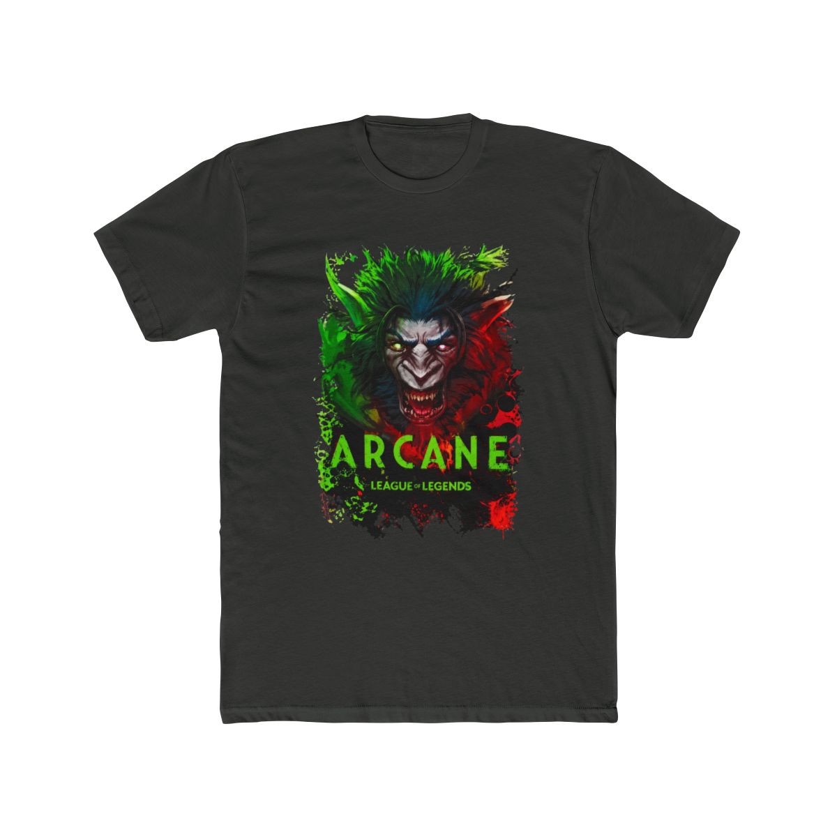 Arcane Vander Split Color T Shirt - alternate angle 5, merchandise