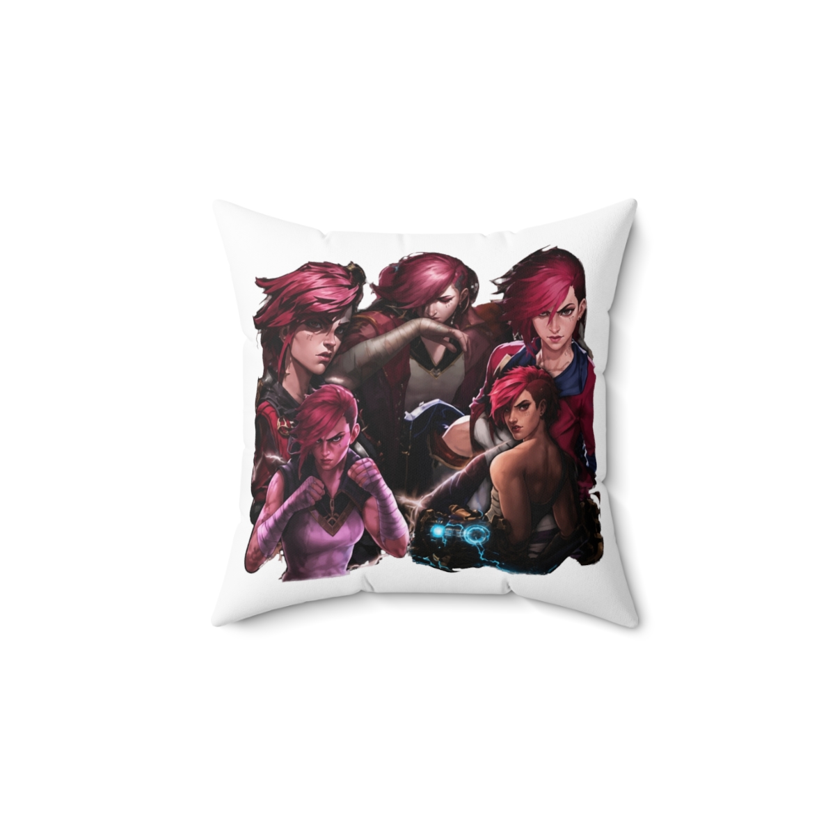 Arcane Vi Profile Throw Pillow
