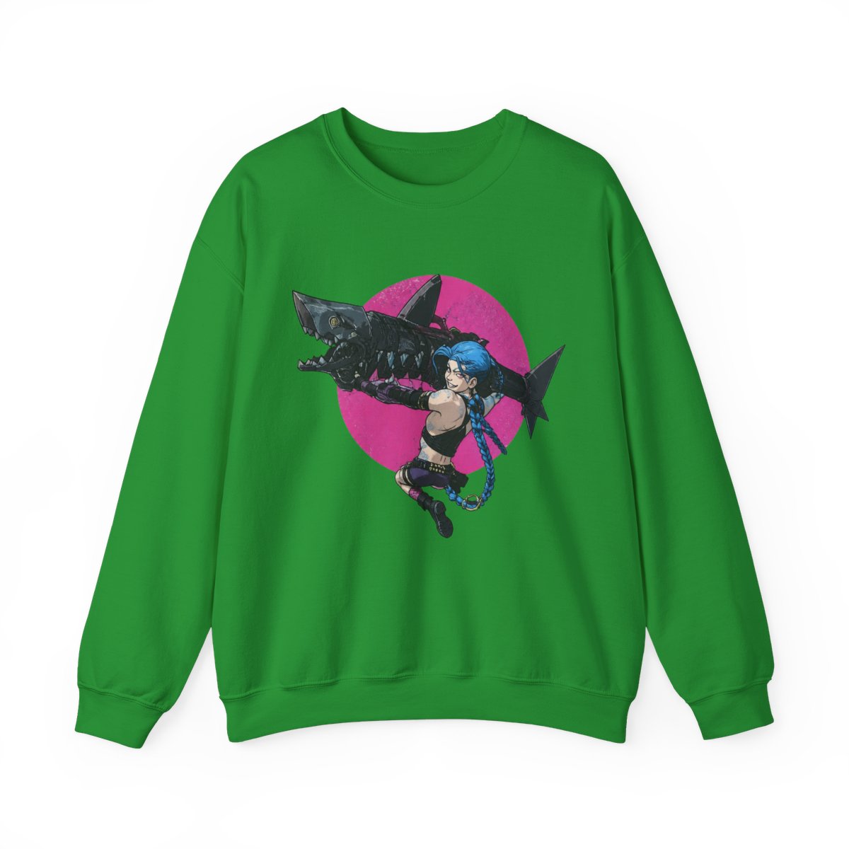 Arcane Jinx Attack T-Shirts - alternate angle 3, merchandise