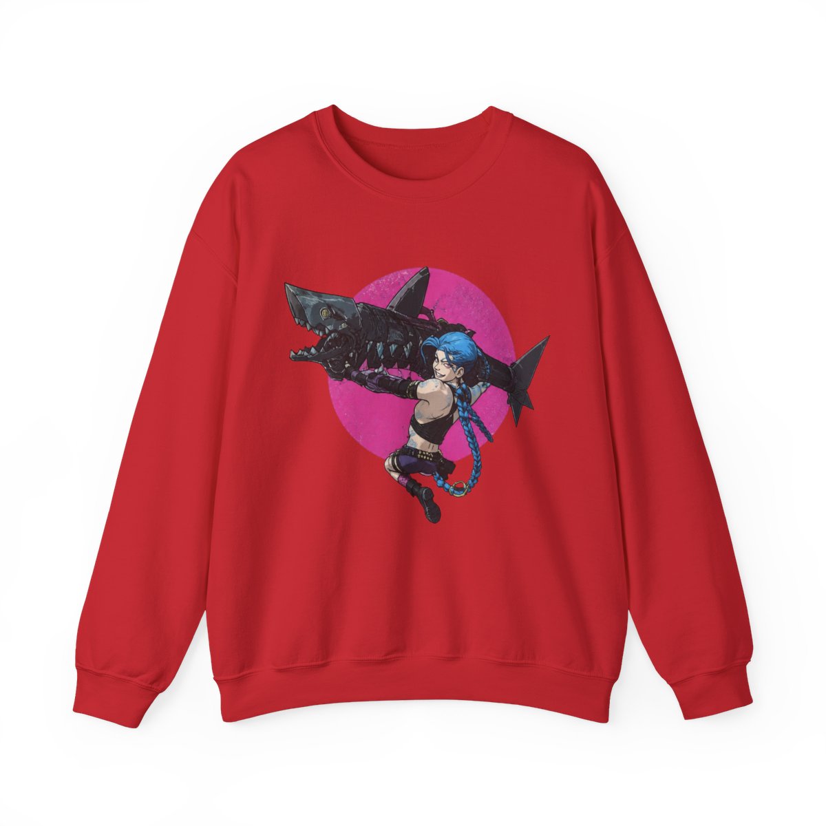 Arcane Jinx Attack T-Shirts - alternate angle 5, merchandise