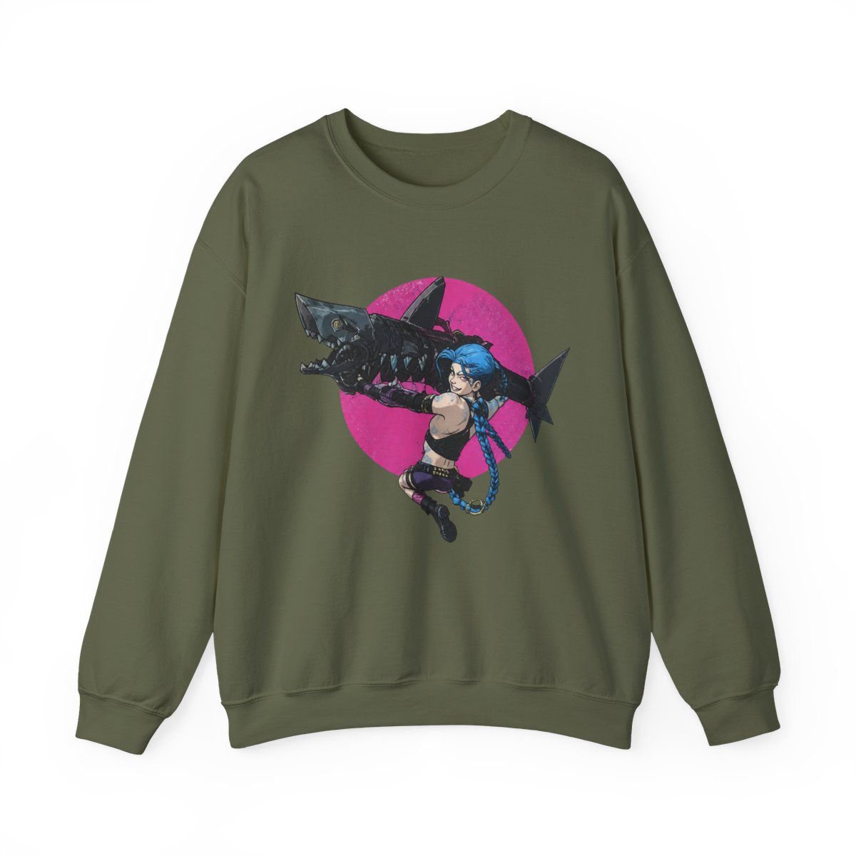 Arcane Jinx Attack T-Shirts - alternate angle 2, merchandise